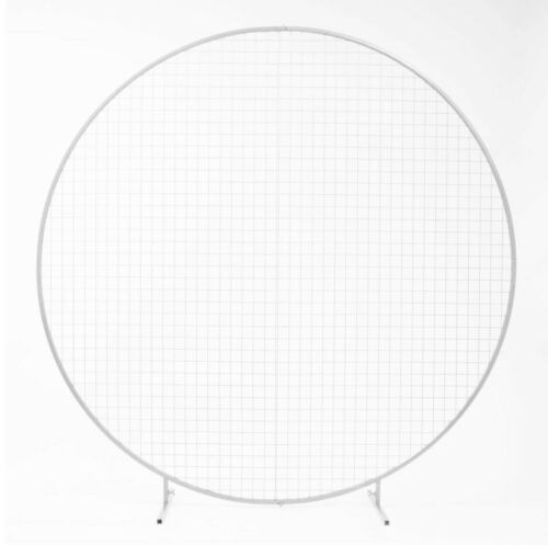 (image for) Round White Mesh Hoop (2m)